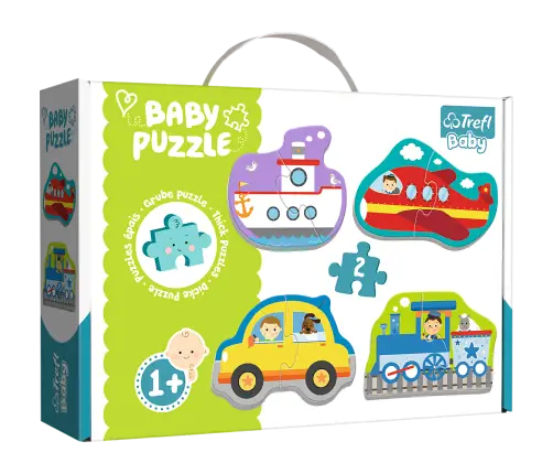 Puzzle - Baby Classic - Transport vehicles / Trefl Baby 36075