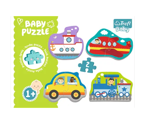 Puzzle - Baby Classic - Transport vehicles / Trefl Baby 36075