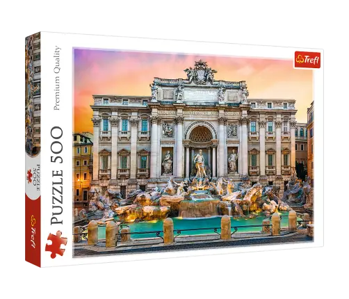 Puzzle 500 pcs. Trevi Fountain, Rome Trefl 37292 Puzzle 500 pcs. Trevi Fountain, Rome Trefl 37292
