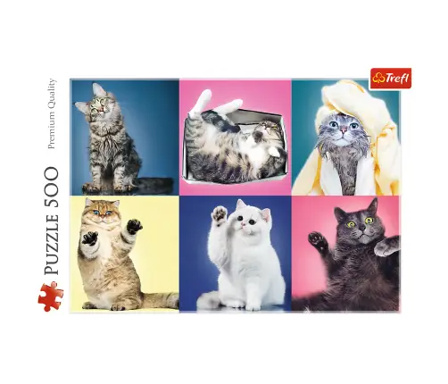 Puzzle 500 pcs. Kittens Trefl 37377