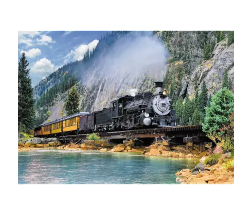 Puzzle 500 pcs. Mountain Train Trefl 37379 Puzzle 500 pcs. Mountain Train Trefl 37379
