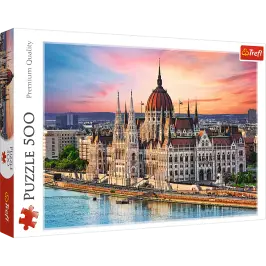 Puzzle 500 pcs. Budapest, Hungary Trefl 37395 Puzzle 500 pcs. Budapest, Hungary Trefl 37395