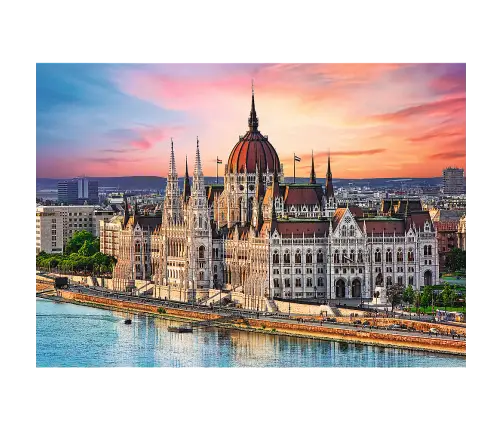 Puzzle 500 pcs. Budapest, Hungary Trefl 37395 Puzzle 500 pcs. Budapest, Hungary Trefl 37395