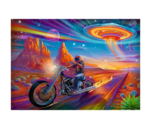 Puzzle - 1000 - Crazy ride FSC Mix 70% 10930