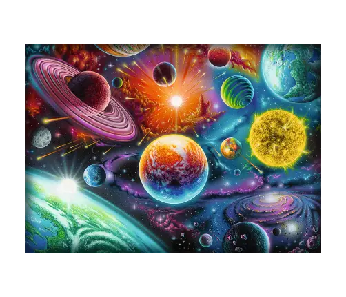 Puzzle - 1000 - Space Adventure FSC Mix 70% 10931