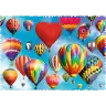 Puzzle - 600 Crazy Shapes - Colorful Balloons 11112 Puzzle - 600 Crazy Shapes - Colorful Balloons 11112