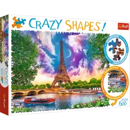 Puzzle - 600 Crazy Shapes - Sky over Paris 11115