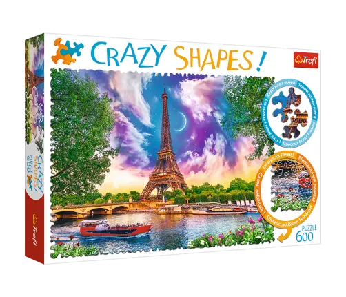 Puzzle - 600 Crazy Shapes - Sky over Paris 11115