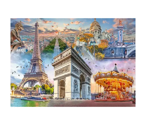 Puzzle - 2000 - Weekend in Paris 27125