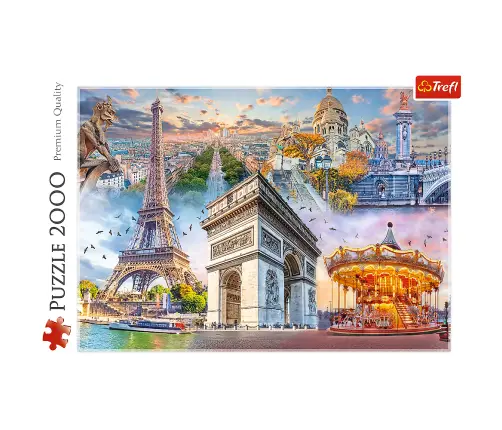Puzzle - 2000 - Weekend in Paris 27125