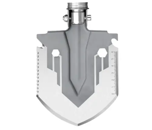 Military Shovel 16 in 1 Tactical Survival Tools Knife Fire Starter Cleaver