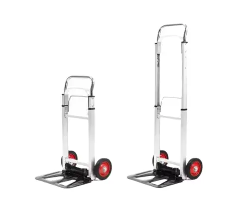 Foldable Aluminum Warehouse Transport Trolley 90kg