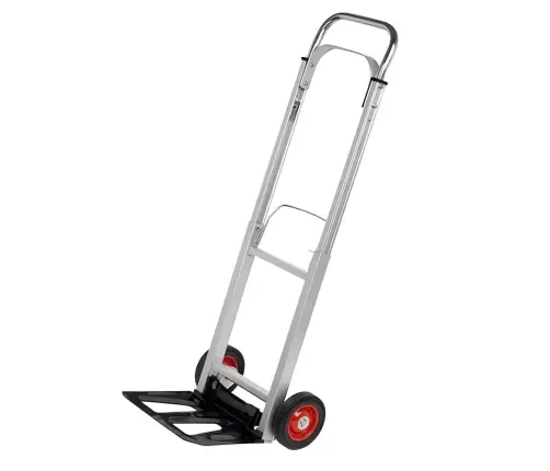 Foldable Aluminum Warehouse Transport Trolley 90kg