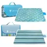 LEAN 150 x 200cm Foldable Beach Picnic Blanket Floral