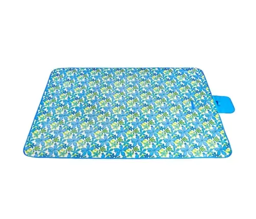 LEAN 150 x 200cm Foldable Beach Picnic Blanket Floral