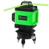 4D Laser Level Plane 16 Lines Bag 2 Batteries Green