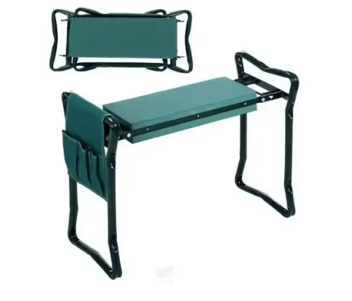 Garden Kneeler Stool Folding Chair With Toolbox 3in1