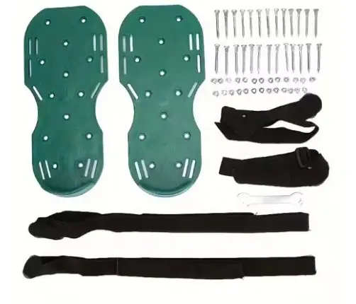 Aerator Scarifier Shoe Covers With Grass Spikes