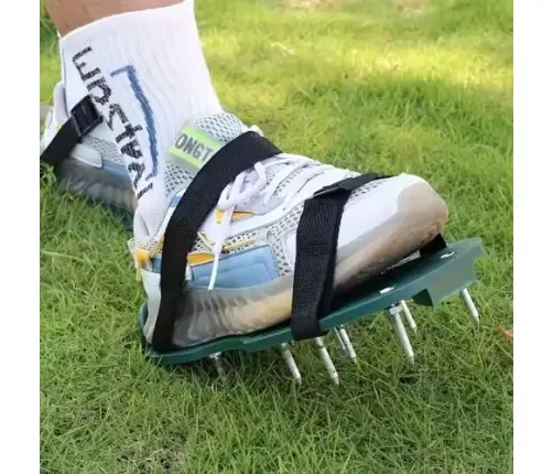 Aerator Scarifier Shoe Covers With Grass Spikes