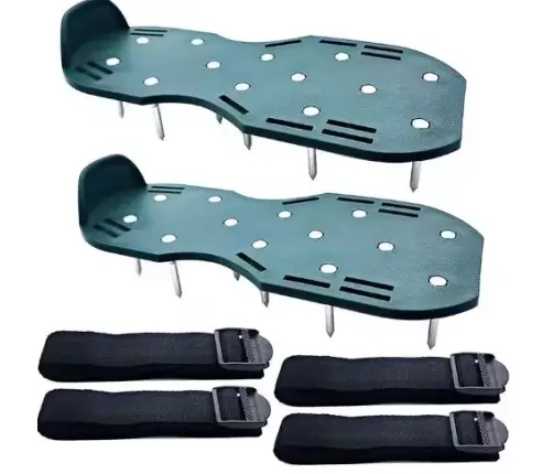 Aerator Scarifier Shoe Covers With Grass Spikes