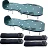 Aerator Scarifier Shoe Covers With Grass Spikes