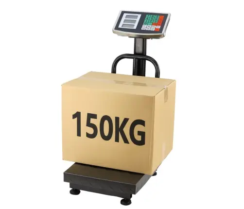 LCD Electronic Scale Platform Warehouse Accuracy up to 20g 150kg