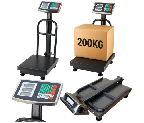 LCD Electronic Scale Platform Warehouse Accuracy up to 20g 200kg