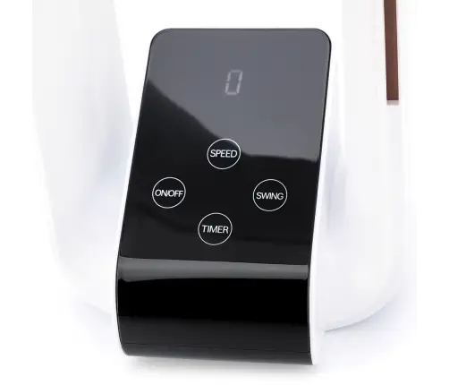 Bladeless Floor Fan Oscillation Timer LCD Display REMOTE CONTROL