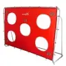 Soccer Training Goal with Target Mat Red 213x152x75cm