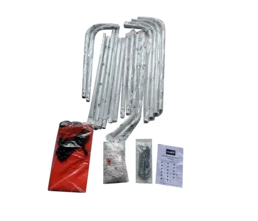 Soccer Training Goal with Target Mat Red 213x152x75cm