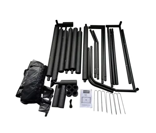 Portable Football Goal for Children Metal 180x120x60cm