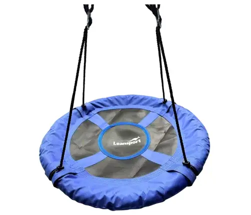 Garden Swing Stork's Nest For Children Blue 80cm