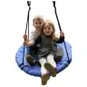 Garden Swing Stork's Nest For Children Blue 80cm