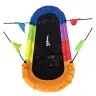 Garden Swing Stork's Nest Rectangular Colorful 167 x 75cm