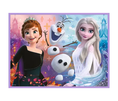 Puzzle - 2in1+memos  Princesses in their land - Disney Frozen 2 93335 Puzzle - 2in1+memos  Princesses in their land - Disney Frozen 2 93335