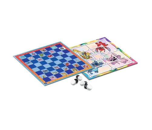 Checkers and Mill Game Lilo and Stitch Trefl 02799