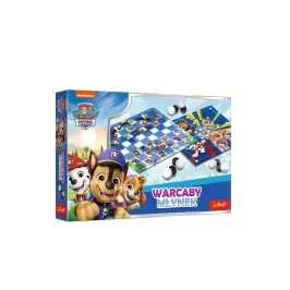 Paw Patrol Checkers and Mill Game Trefl 02798