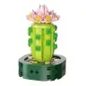 Mini Construction Blocks Cactus With Pink Flower 176 pcs.