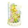 Construction Blocks Floral Composition with LED Light Tower 632 pcs.