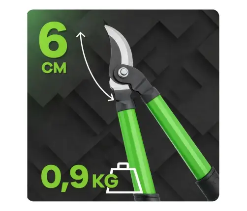 Set of Garden Hedge Pruners with Case 3 pcs.