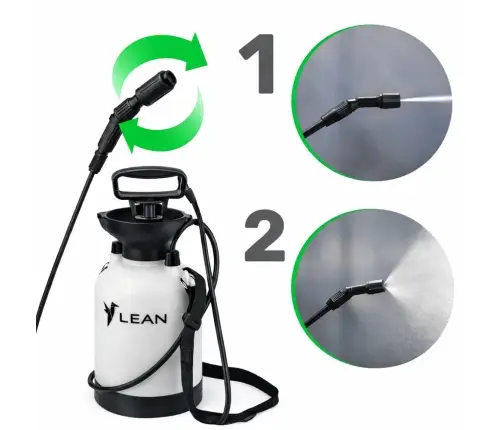 Manual Pressure Sprayer for Watering, Fertilizing, Spraying LEAN 5L
