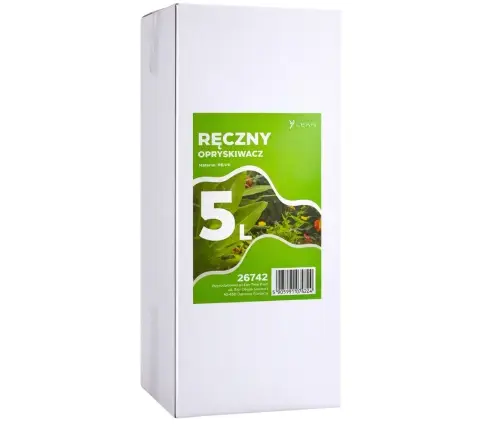 Manual Pressure Sprayer for Watering, Fertilizing, Spraying LEAN 5L