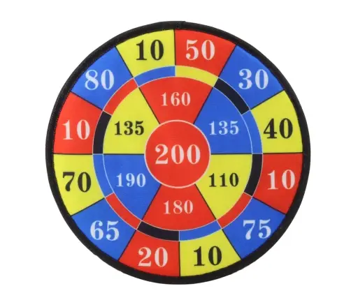 Dartboard with Scoring Learning Darts Arrow Ball Skill Game