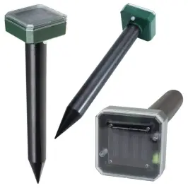 Solar Mole Rodent Repeller Sonic Vibration 370m²