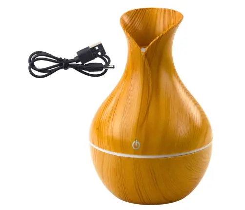 Air Humidifier Diffuser Aromatherapy Imitation Wood 130ml