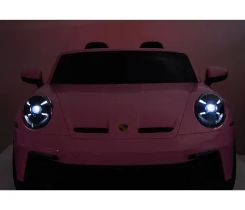 Divvietīgs bērnu elektromobilis DK-P911 Porsche GT3 Pink