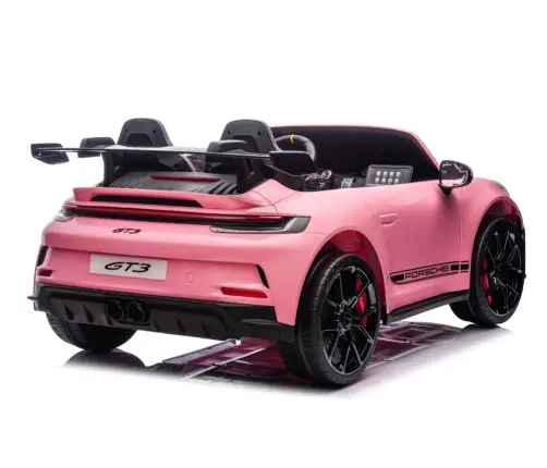 Divvietīgs bērnu elektromobilis DK-P911 Porsche GT3 Pink