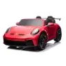 Divvietīgs bērnu elektromobilis DK-P911 Porsche GT3 Red