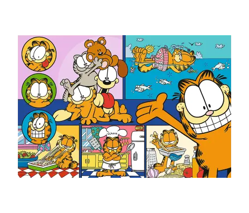 Puzzle - 100 - Lazy Garfield Trefl 16521 Puzzle - 100 - Lazy Garfield Trefl 16521