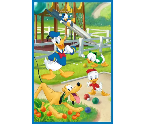 Puzzle - 3x80 - Mickey Mouse Team Trefl 34887